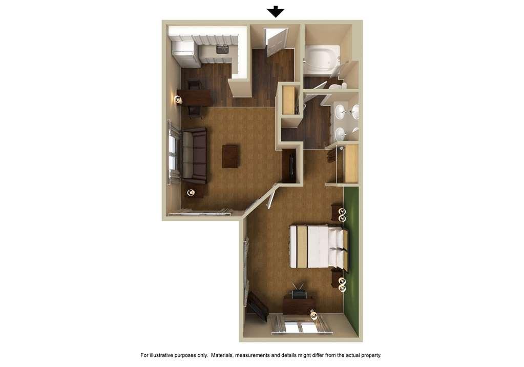 Extended Stay America Suites - Austin - Northwest Arboretum - The Domain Δωμάτιο φωτογραφία